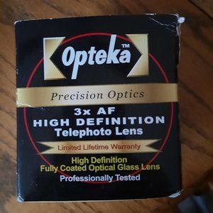 Opteka 3X AF High Definition Telephoto Lens With Adaptor
